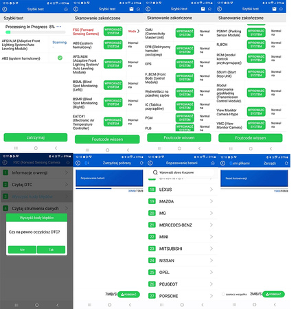 Interfejs Diagnostyczny KONNWEI KDIAG OBD2 Bluetooth BT Android iOS PL