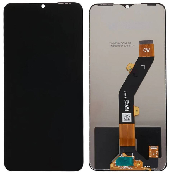 Oryginalny wyświetlacz LCD + ekran dotykowy Infinix Hot 30i X669 X669C X669D  (Regenerowany)