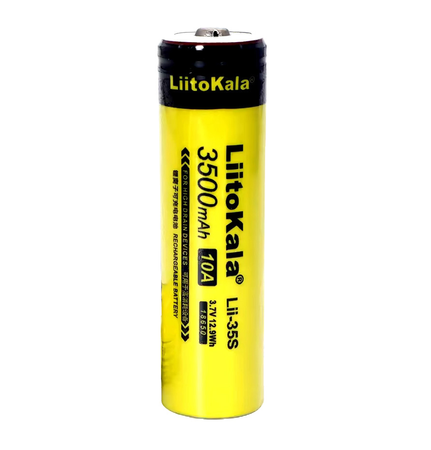 Akumulator bateria ogniwo LiitoKala Lii-35S plus wypukły 3.7V 3500mAh 18650