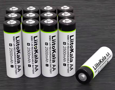 Akumulator akumulatorki Baterie LiitoKala AA R6 1.2V 2500mAh Ni-MH 4 szt.