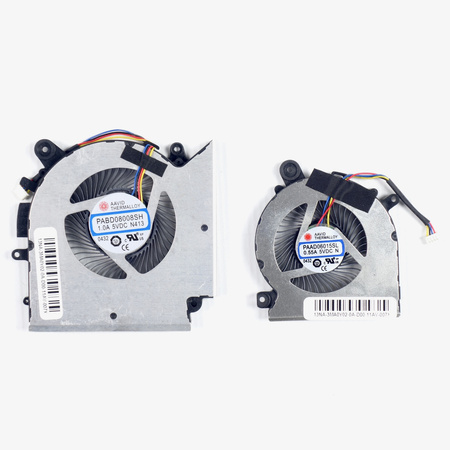 Wentylator do MSI GF66 GF76 GL66 GL76 KATANA GPU + CPU zestaw komplet