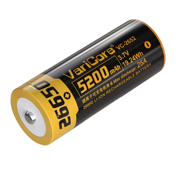 Akumulator bateria ogniwo VariCore VC-2652 Plus 26650 Li-ion 3.7V 5200mAh