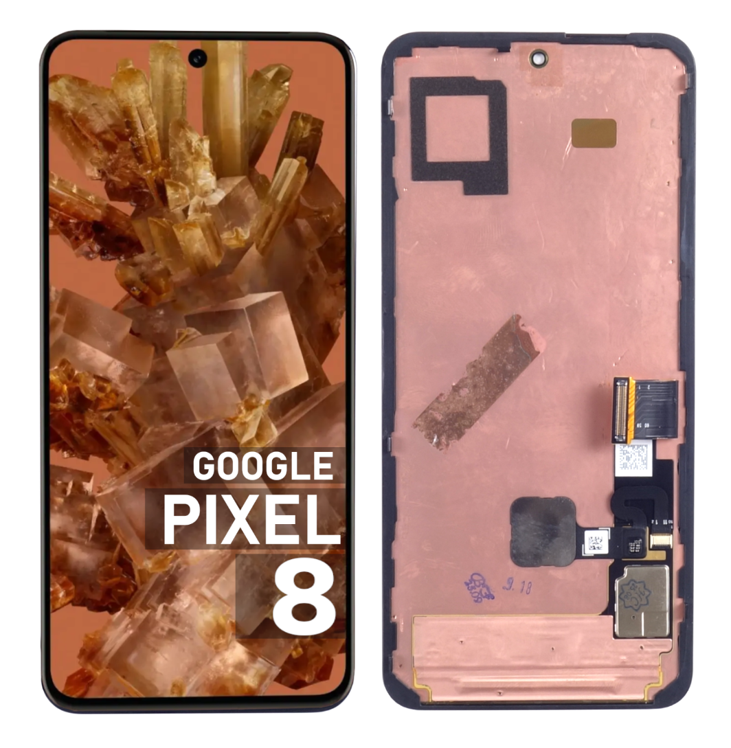 Oryginalny wyświetlacz LCD Ekran dotykowy do Google Pixel 8 z ramką