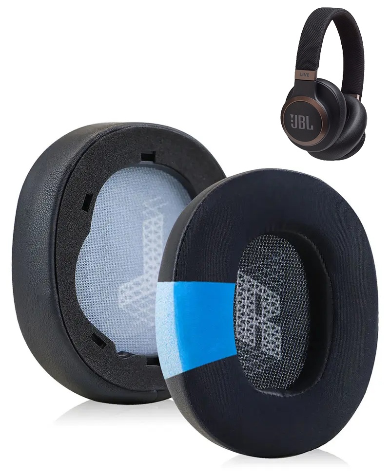 Nauszniki Pady Gąbki do JBL LIVE 650 BTNC 660 E65BTNC ŻELOWE WYPEŁNIENIE