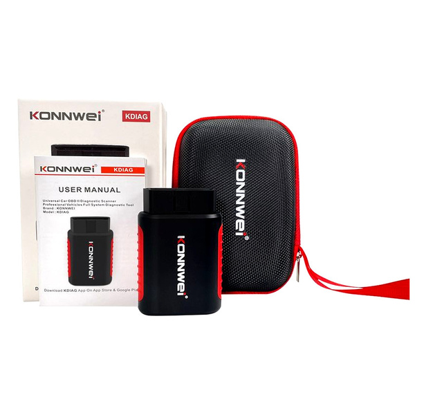 Interfejs Diagnostyczny KONNWEI KDIAG OBD2 Bluetooth BT Android iOS PL