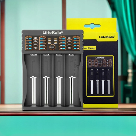 Ładowarka do baterii akumulatorów AA AAA 26650 18650 LiitoKala Lii-402