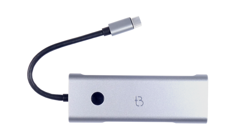 Stacja Dokująca 9w1 HUB USB 3.0 HDMI Power Delivery 100W 4K 60Hz Przycisk