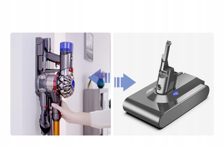 Bateria Akumulator Zasilacz do odkurzacza Dyson V8 SV10 21.6V 5000mAh