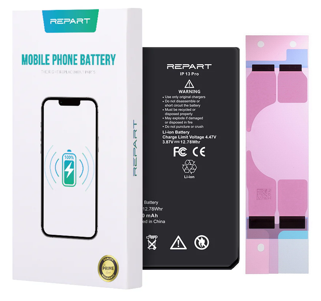 ZESTAW Bateria Akumulator do Apple iPhone 13 Pro Większa pojemność 3300mAh REPART + narzędzia + uszczelka pod ekran
