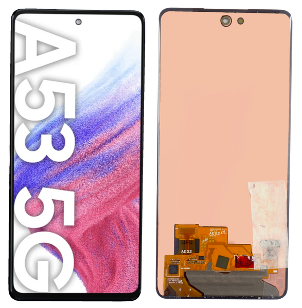 Oryginalny wyświetlacz LCD Ekran dotykowy do Samsung Galaxy A53 5G SM-A536 Regenerowany (REF)