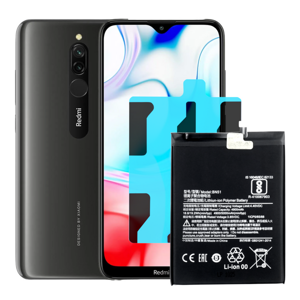 Bateria Akumulator do Xiaomi Redmi 8 / 8A BN51 4900 mAh + Taśma montażowa
