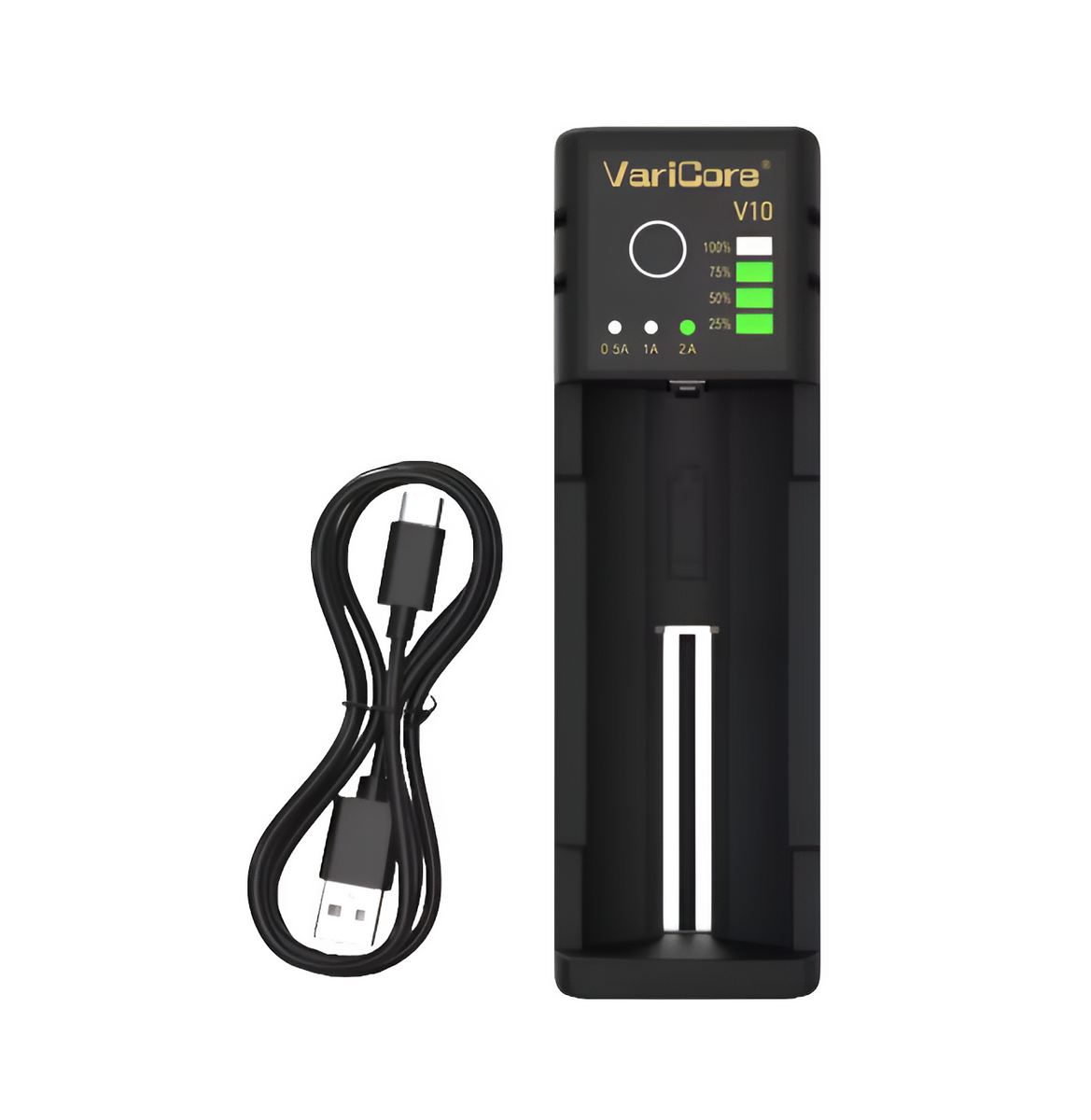 Ładowarka VariCore V10 do baterii akumulatorów AA AAA 18650 21700 26700