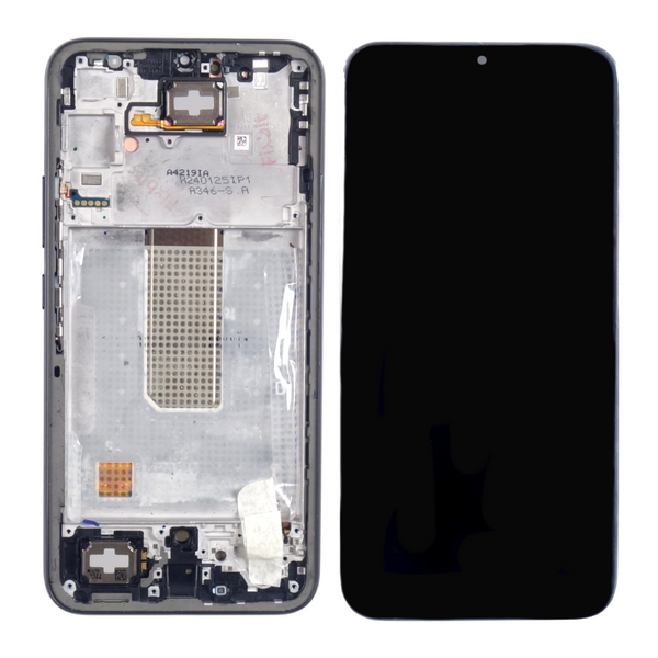 Oryginalny wyświetlacz do Samsung Galaxy A34 5G Regenerowany (REF) Ramka