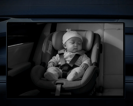 Elektroniczna Niania Kamera Samochodowa Ottocast Cabin Care Apple CarPlay