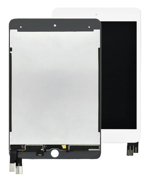 Oryginalny Wyświetlacz LCD do Apple iPad Mini 5 2019 7,9" A2126 Biały ramka