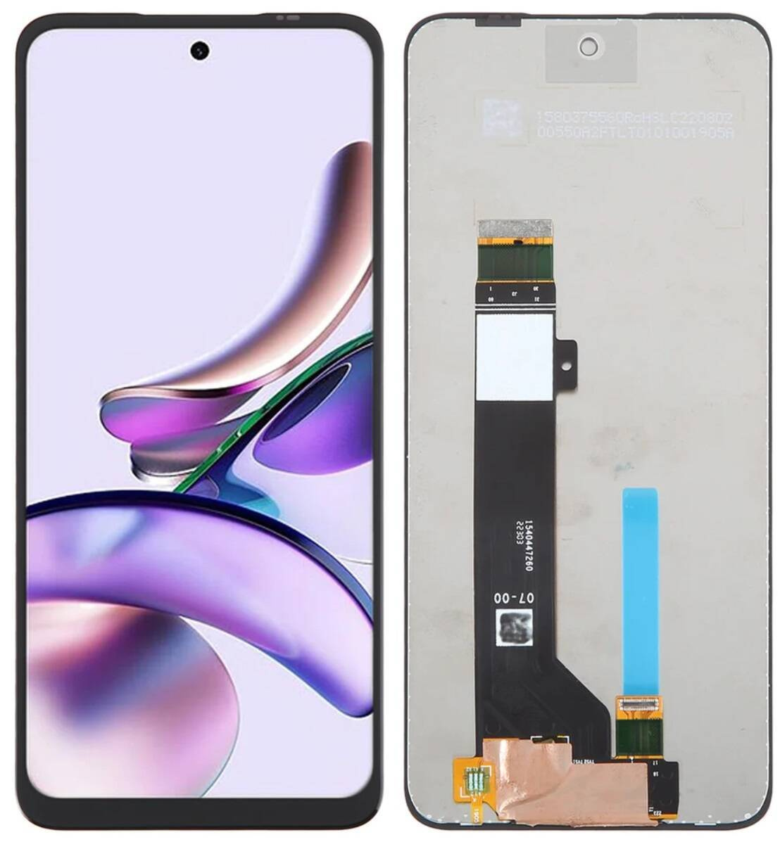 Oryginalny wyświetlacz LCD + ekran dotykowy Motorola MOTO G13 XT2331 (Regenerowany)