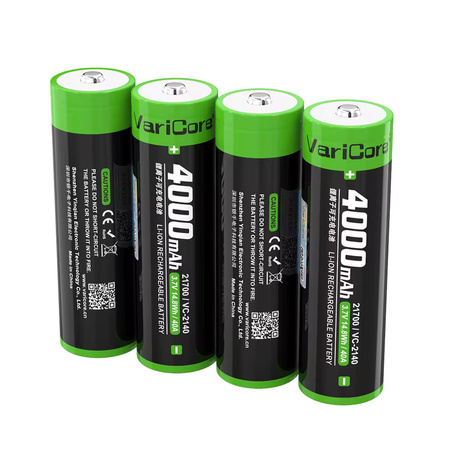 Akumulator bateria ogniwo VariCore Plus VC-2140 21700 Li-ion 3.7V 4000mAh