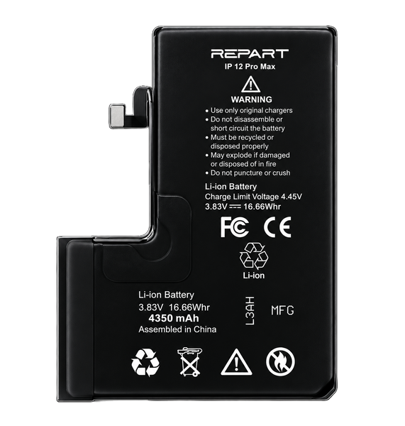 Bateria Akumulator do iPhone 12 Pro Max Zwiększona 4530mAh BEZ KOMUNIKATU