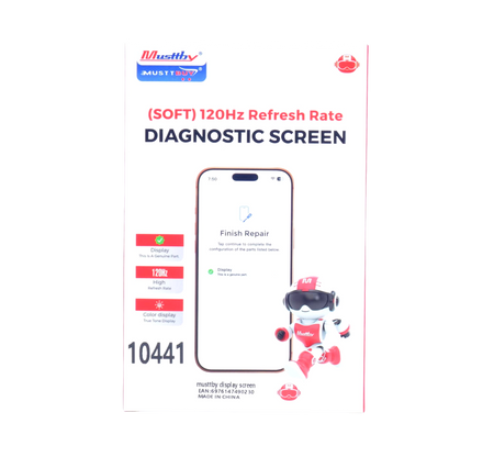 Wyświetlacz do Apple iPhone 15 Plus z taśmą Proximity Sensor Diagnostic