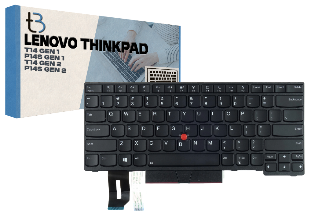 Klawiatura Lenovo ThinkPad T14 Gen 1 P14s Gen 1 Gen 2 Podświetlenie LED