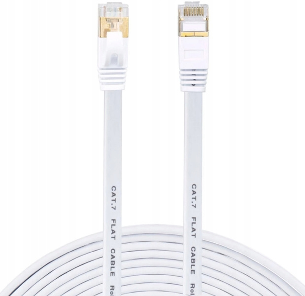 Kabel sieciowy LAN Ethernet płaski SFTP CAT7 3m