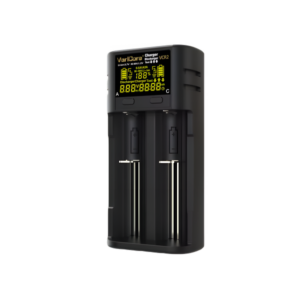 Ładowarka VariCore VCR2-5V 2A-EU do akumulatorów AA AAA 18650 21700 26700