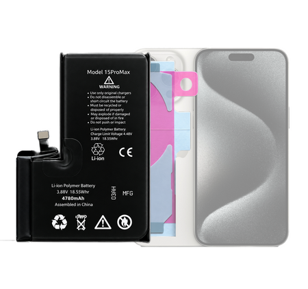 Bateria Akumulator do iPhone 15 Pro Max Zwiększona 4780mAh BEZ KOMUNIKATU