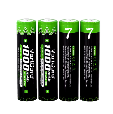 Akumulator bateria ogniwo VariCore VC-AAA 1000 AA-Ni-MH 1.2V 1000mAh 4-pak