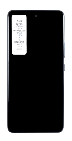 Oryginalny wyświetlacz Ekran do Samsung Galaxy A53 SM-A536 Ramka Czarna (Demontaż)