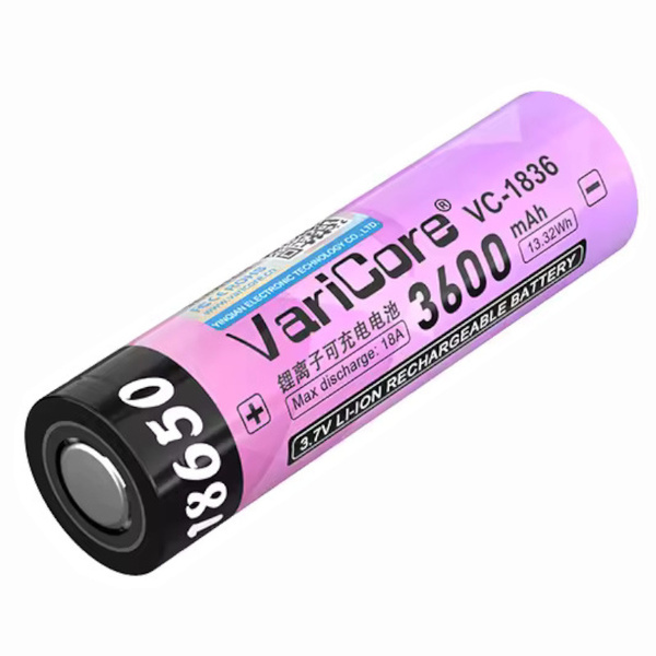 Akumulator bateria ogniwo VariCore VC-1836 18650 Li-ion 3.7V 3600mAh