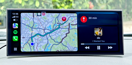 Wyświetlacz Monitor samochodowy Ottocast 11,4" Apple Carplay Android Auto