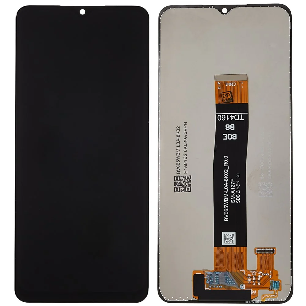 Wyświetlacz LCD + ekran dotykowy Samsung A12 SM-A125F SM-A125M SM-A125F/DS czarny