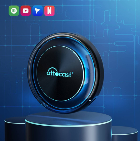 Ottocast PICASOU 2 Bezprzewodowy Apple CarPlay Android Auto Karta SIM SD