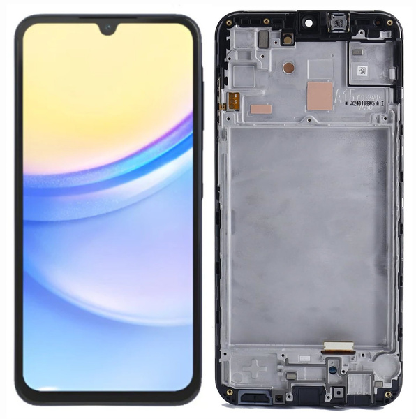 Oryginalny wyświetlacz Ekran dotykowy do Samsung Galaxy A15 4G 5G Ramka Regenerowany (PL)