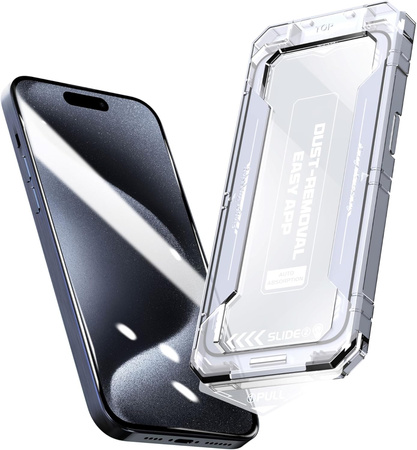 2x Szkło Ochronne 9H do iPhone 17 Pro Max Aplikator Łatwy Montaż Szybka