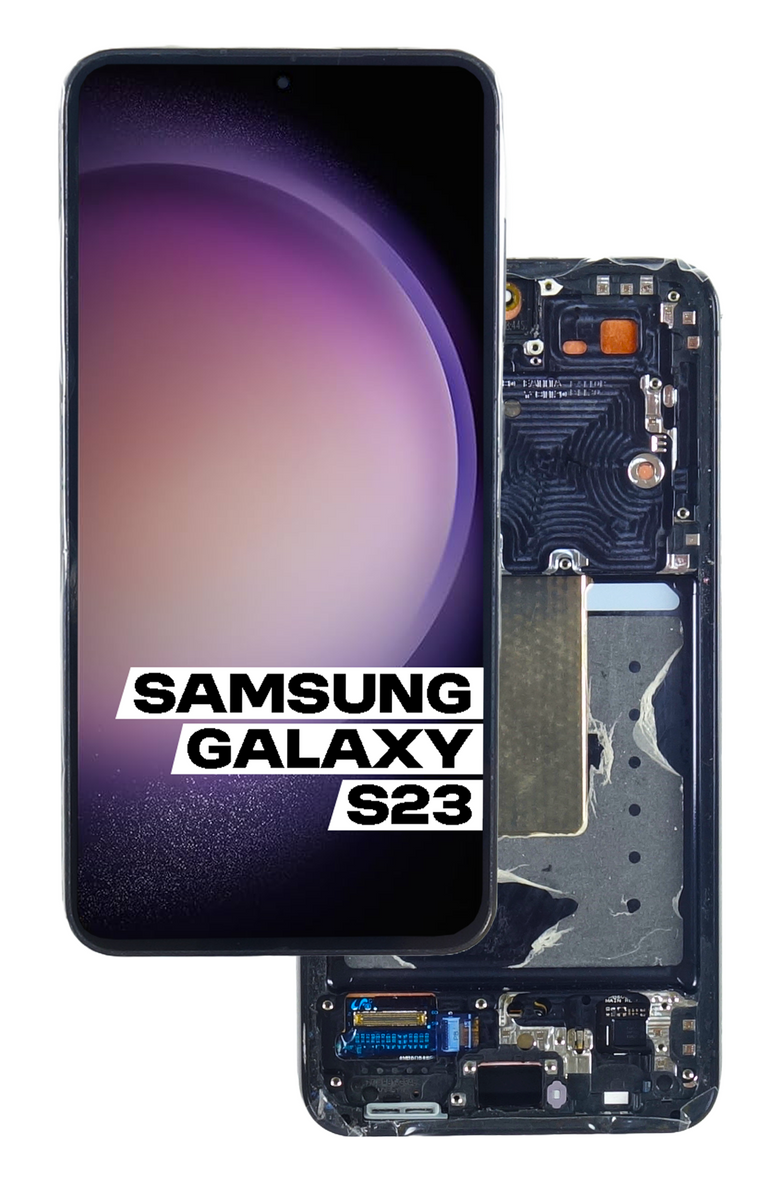 Oryginalny wyświetlacz Samsung Galaxy S23 SM-S911 Ramka Regenerowany (REF)
