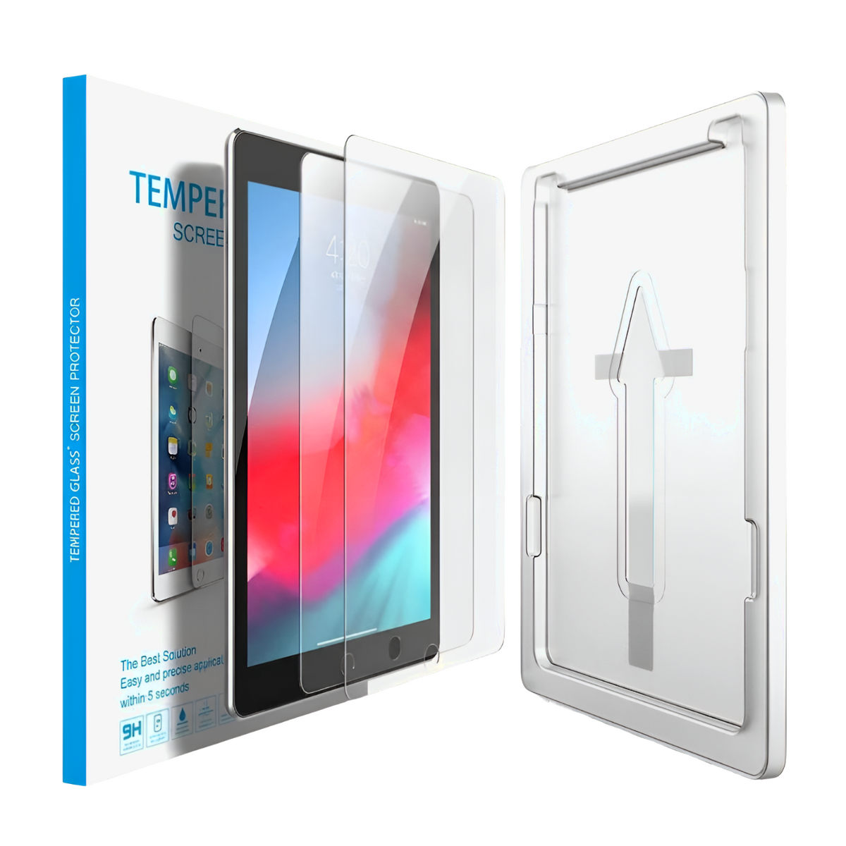 2x Szkło hartowane z aplikatorem do iPad 11 Pro 2024 / IPad Pro 11 2025