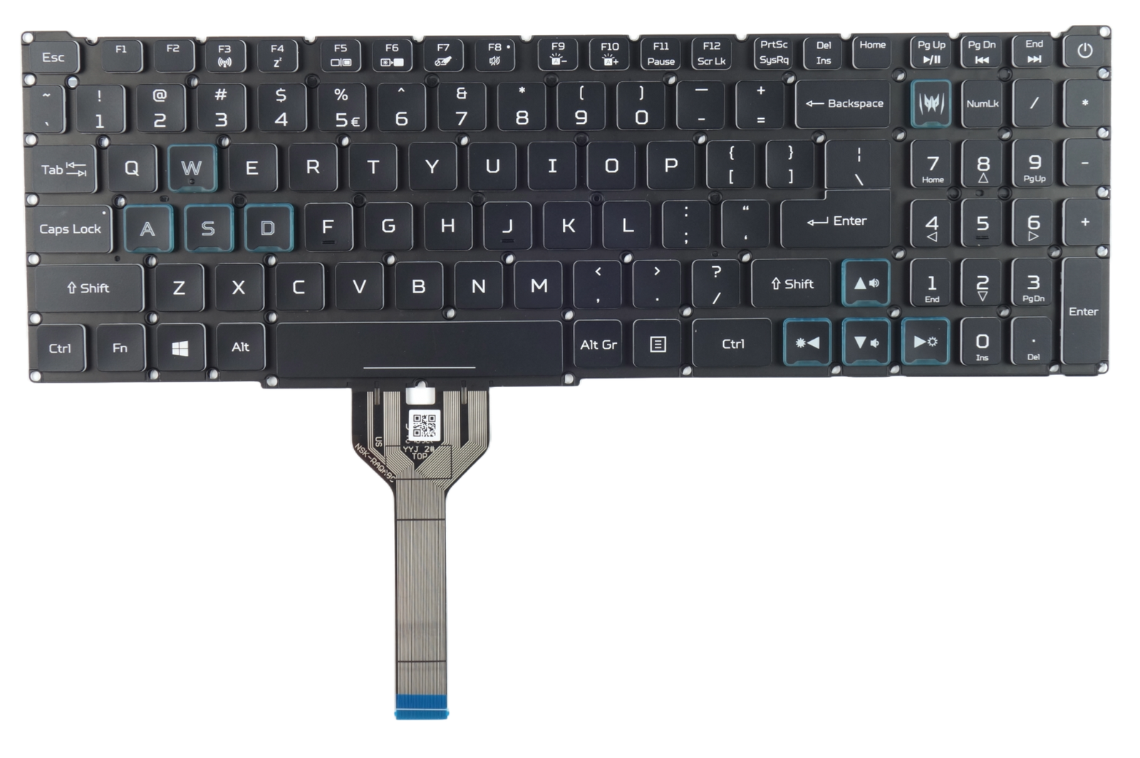 Klawiatura do laptopa Acer AN515-55 AN515-57 AN515-58 LED QWERTY US