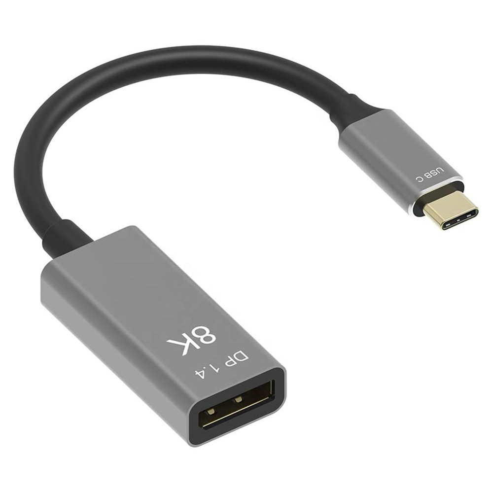 Kabel Złącze USB-C DisplayPort 1.4 8K 60Hz 4K 144Hz MAC ThunderBolt 3/4