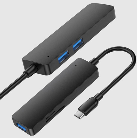 Adapter przejściówka HUB USB-C USB 3.0 Micro SD