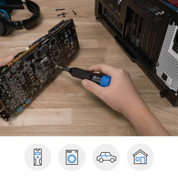 Mocny Wkrętak iFixit Narwhal 6w1 Screwdriver Wielofunkcyjny Ergonomiczny