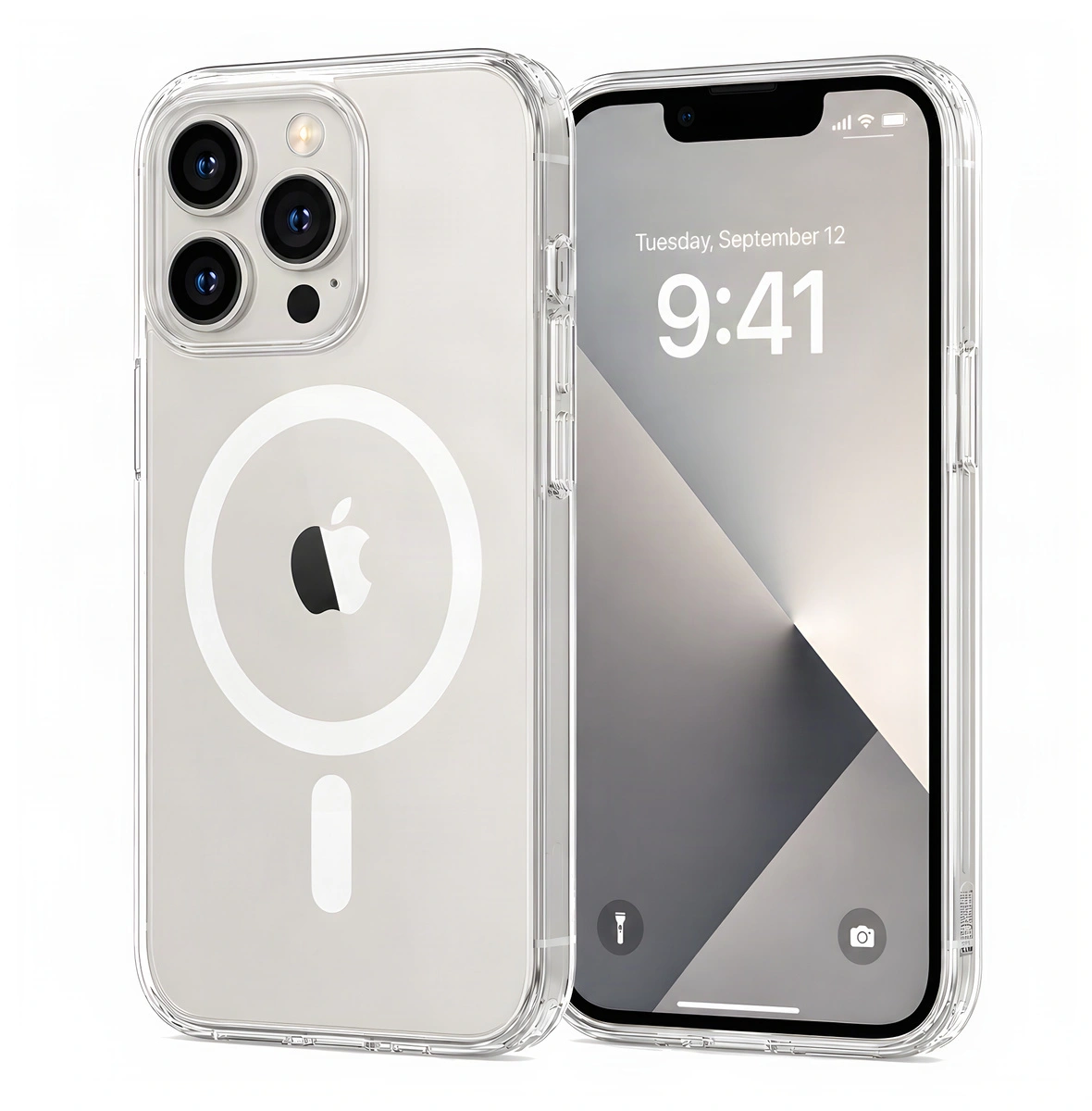 Etui Plecki Bezbarwne Magnetyczne MagSafe do Apple iPhone 13 Pro Clear Case