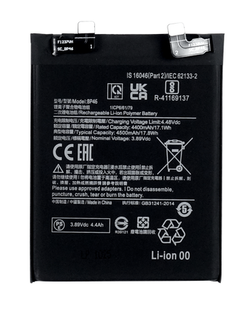 Bateria Akumulator do Xiaomi 12 / 12X / 12S BP46 4400 mAh + Taśma montażowa