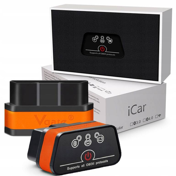 Interfejs diagnostyczny Vgate iCar2 ELM327 OBD2 PL Bluetooth JĘZYK POLSKI