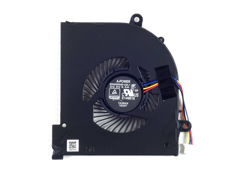 Wentylator MSI Stealth GS65 GS65VR MS-16Q2 CPU
