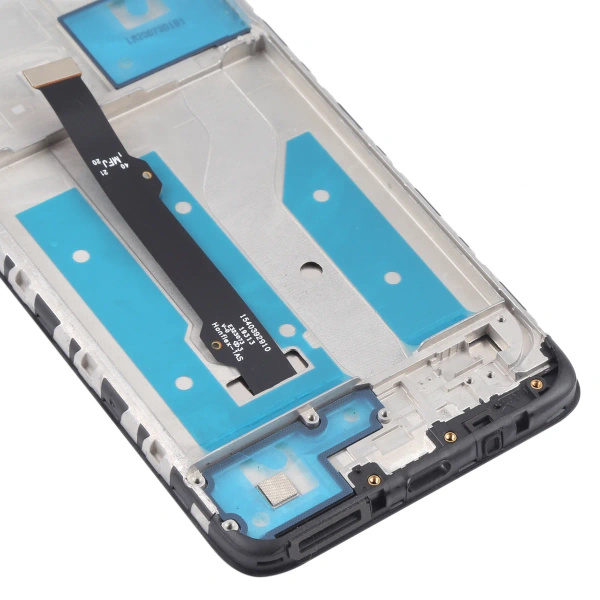 Oryginalny wyświetlacz LCD + ekran dotykowy Motorola G8 XT2045-1 XT2045-2 (Regenerowany) Ramka czarna