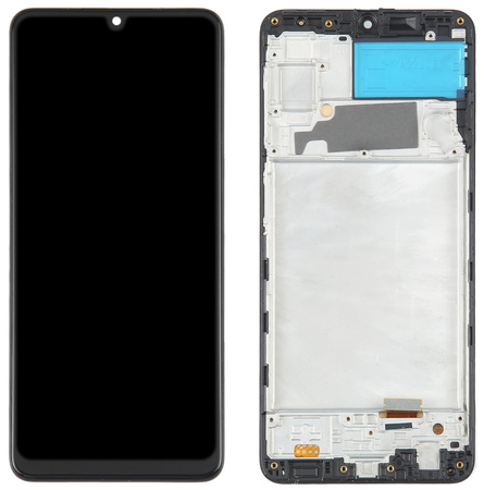 Wyświetlacz LCD + ekran dotykowy Samsung A22 4G A225 (OLED) Ramka czarna