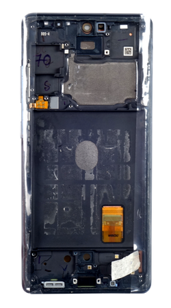 Oryginalny wyświetlacz LCD do Samsung Galaxy S20 FE G781 Niebieska Ramka Regenerowany (REF)