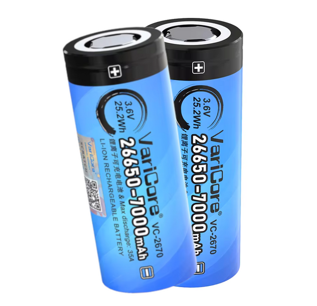 Akumulator bateria ogniwo VariCore VC-2670 PCB 26650 Li-ion 3.7V 7000mAh