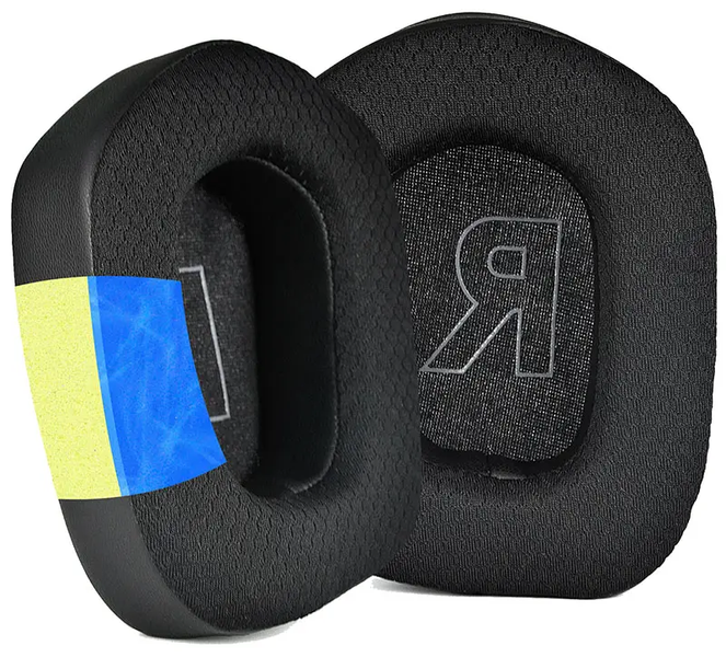 Nauszniki Pady Gąbki do Logitech G733 G335 G535 ŻELOWE WYPEŁNIENIE Czarne